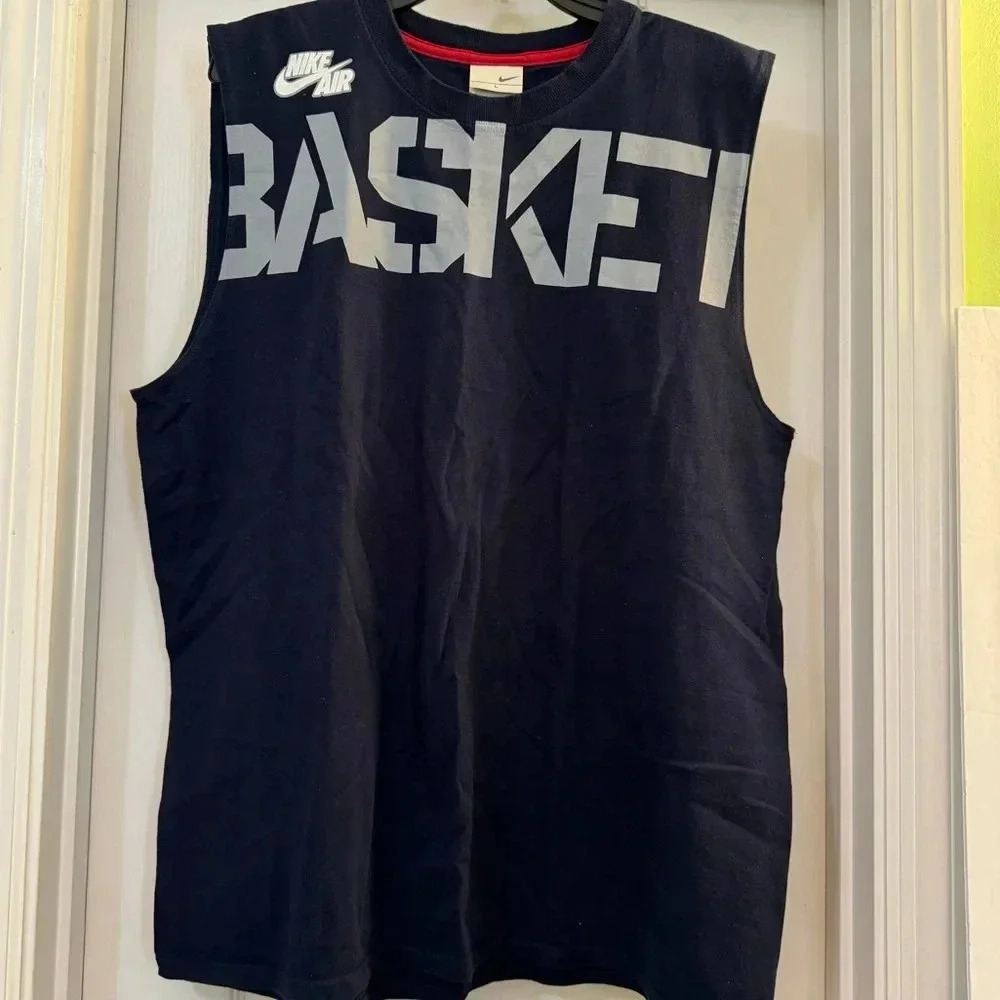Vintage Nike Air Sleeveless Basketball Tee Shirt